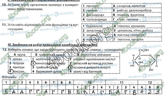 ГДЗ Біологія 9 клас сторінка Стр.11 (2)